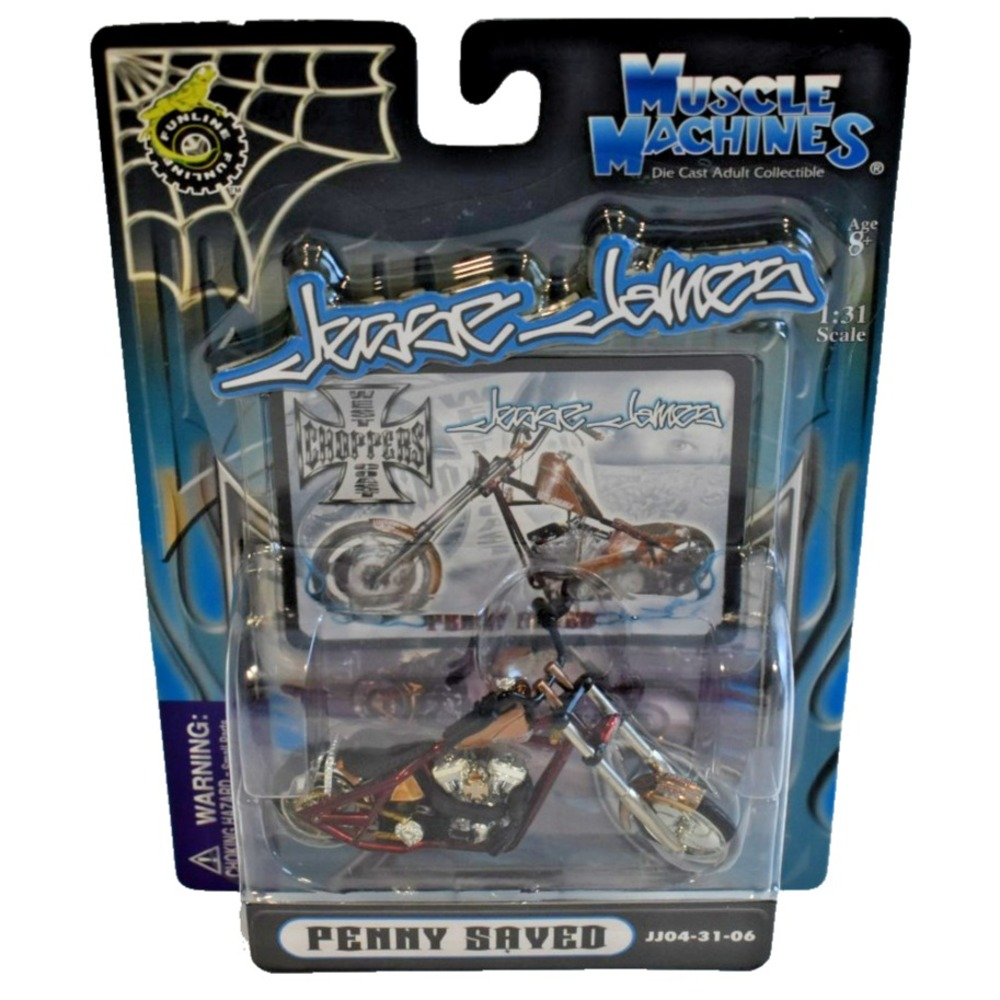 2004 Jesse James West Coast Choppers Penny Saved JJ04-31-06 1:31 Scale